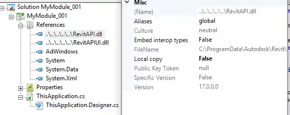 Set Copy Local flag to false