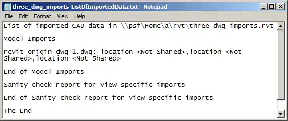 ListImportInstances report on duplicate instances