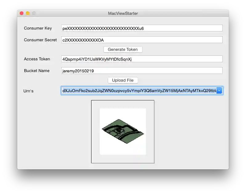 MacViewStarter displays a thumbnail once translation completes