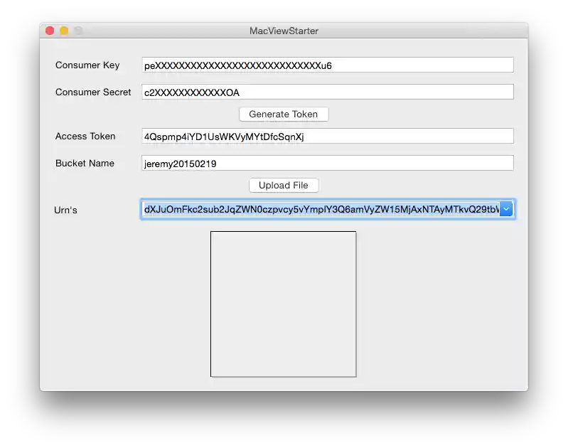 MacViewStarter generates a URN