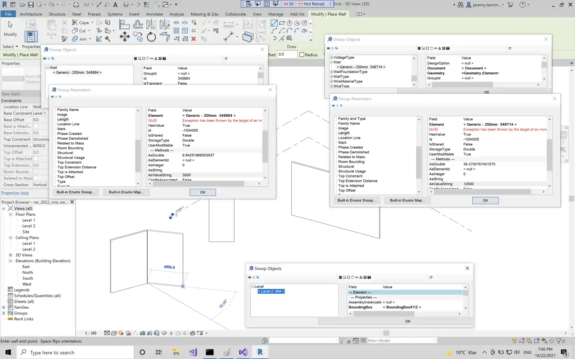 Modeless RevitLookup Modeless RevitLookup