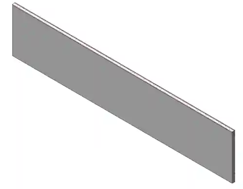 Wall after deletion of cutting elements