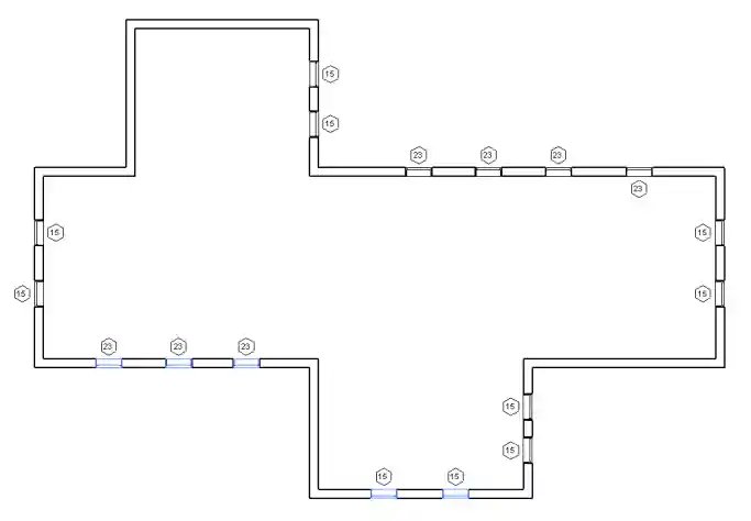 South facing windows