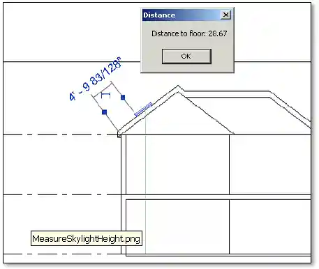 Measure distance to floor with FindReferencesByDirection
