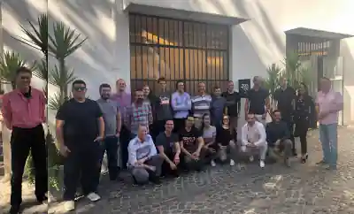 Roma accelerator participants plus Jeremy