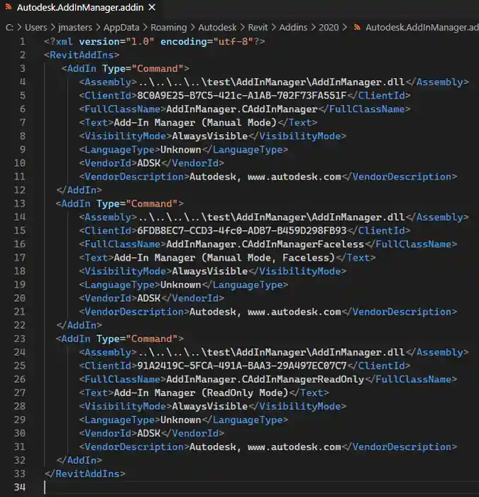 Add-in manifest relative path Add-in manifest relative path