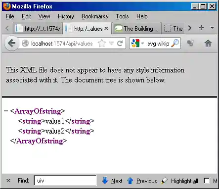 ASP.NET default value list
