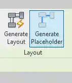 Generate layout button
