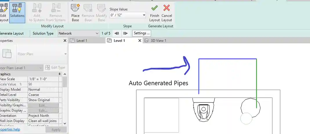Auto generated pipes