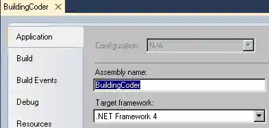 Set .NET Framework version