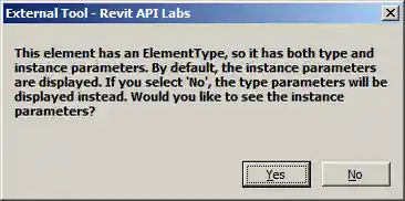 Element type message