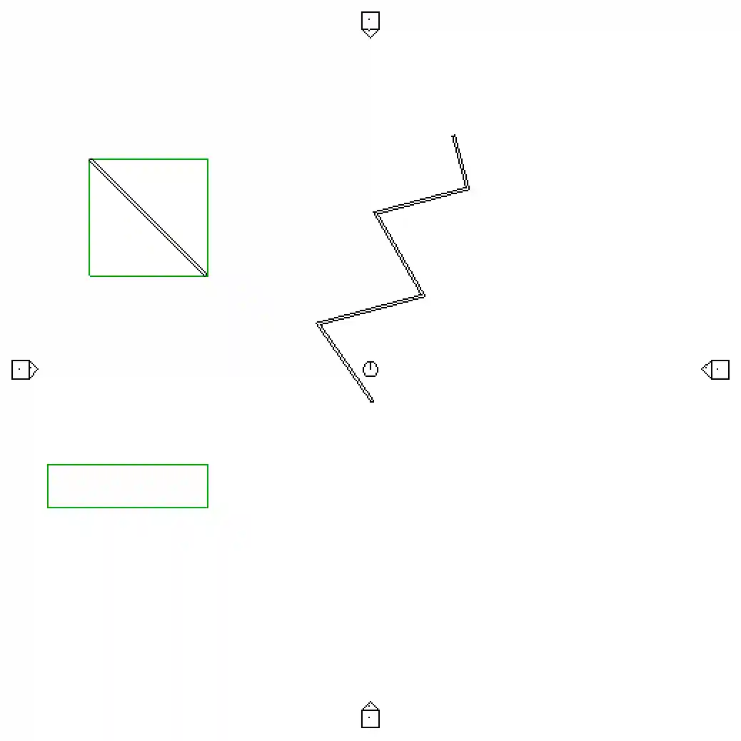 Original and rotated bounding box