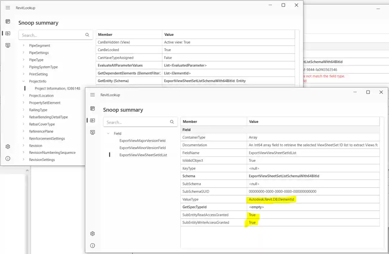 ProjectInfo C4R publish views data ProjectInfo C4R publish views data