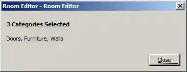 Category selection report