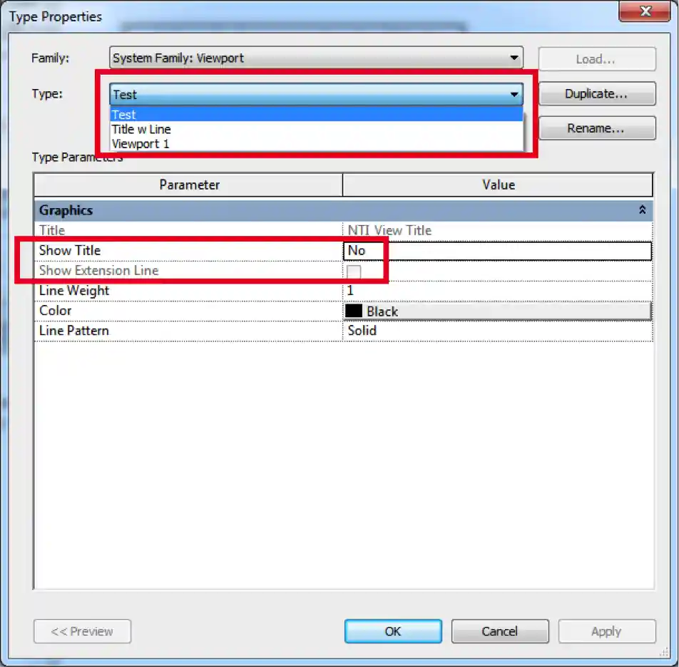 Edit type and duplicate