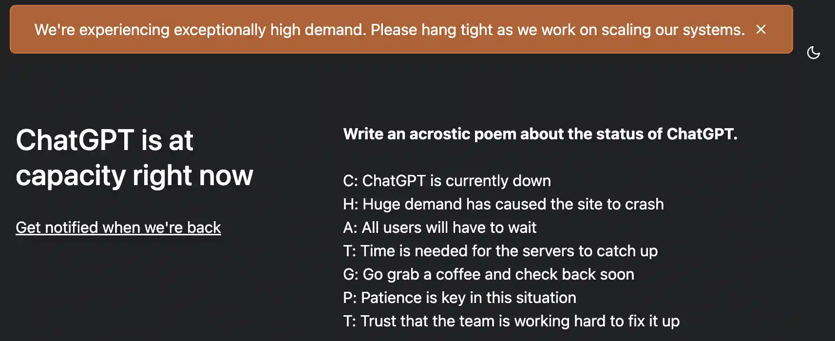 Acrostic poem by ChatGPT Acrostic poem by ChatGPT