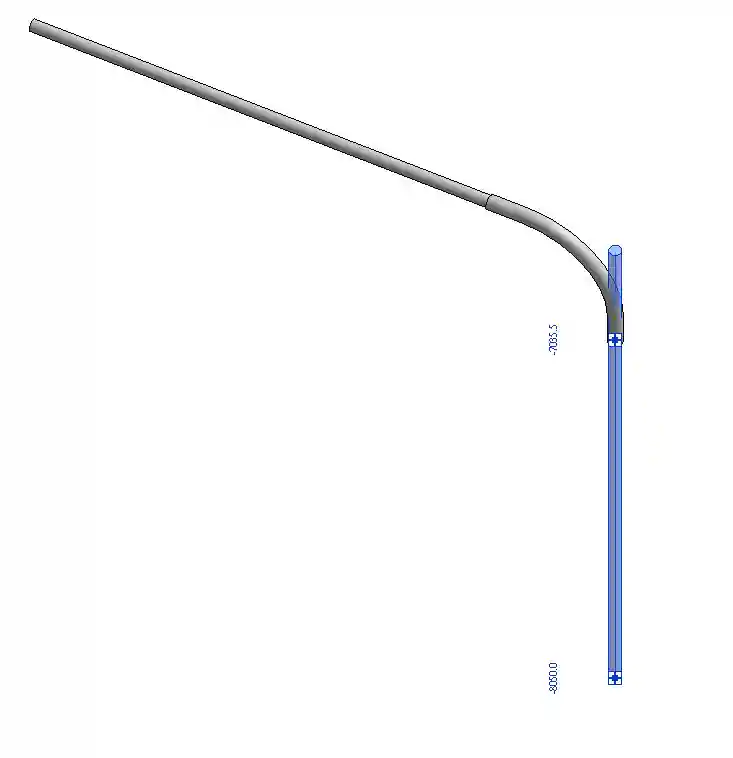 Conduit end extending too far