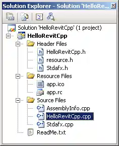 New C++ project files