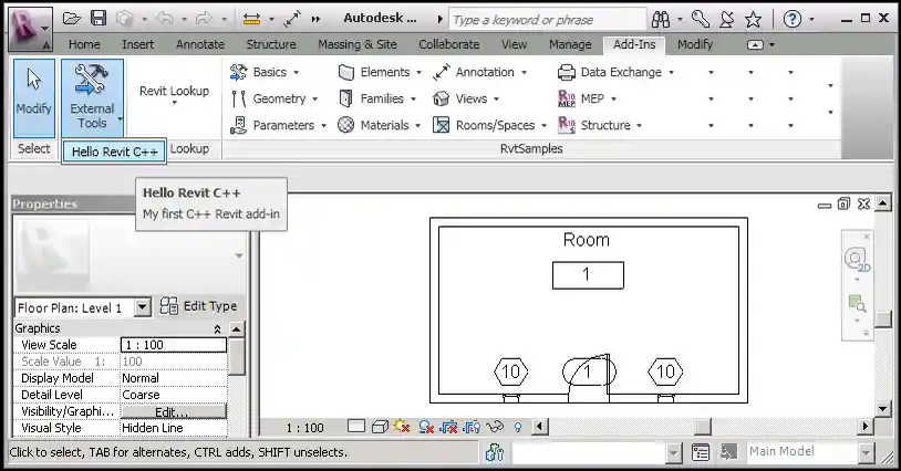 Launching the external command