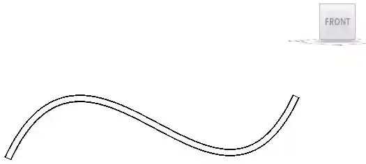 Curved beam is curved