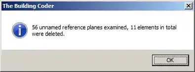 Delete unused reference planes