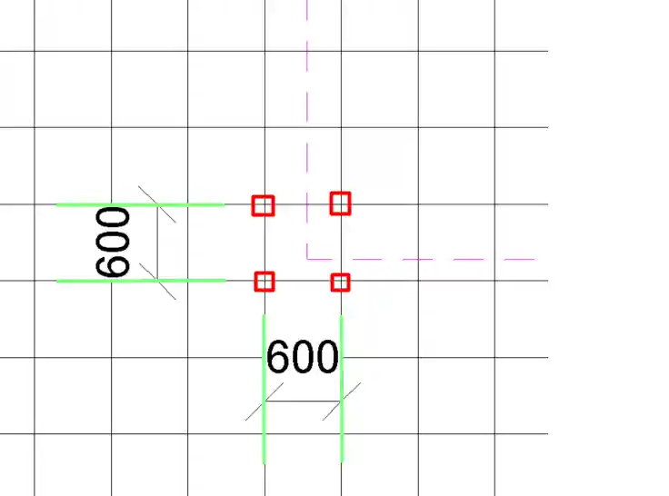 Dimension hatch on floor Dimension hatch on floor