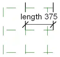 Dimension with dimension label