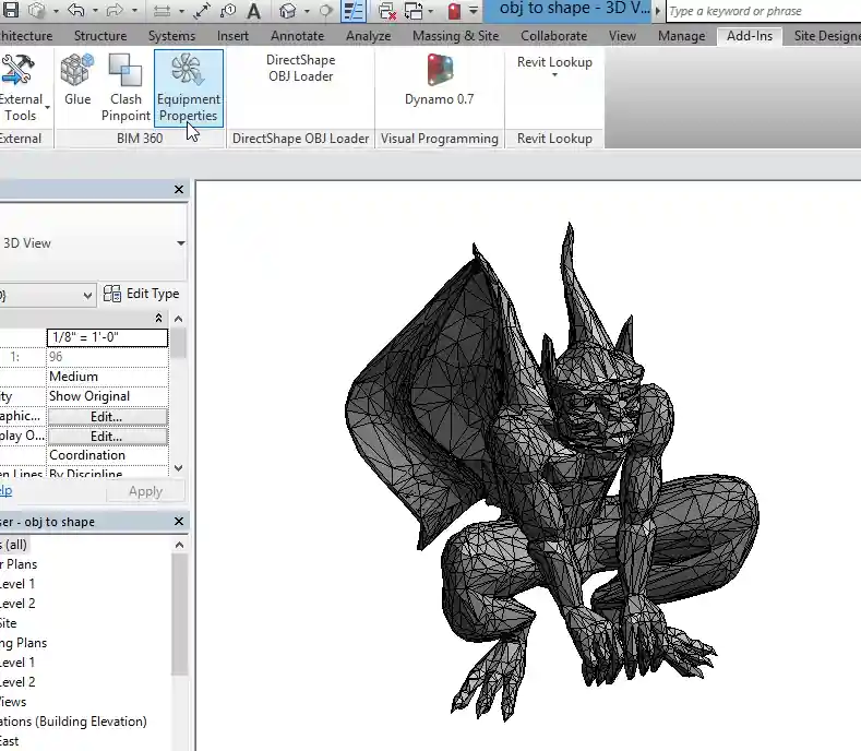 Gargoyle in Revit