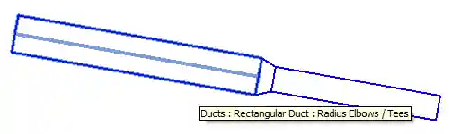 Two ducts and a transition