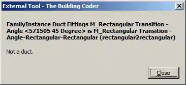 Transition connectors are currently not explored