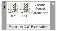 Export to CNC fabrication add-in