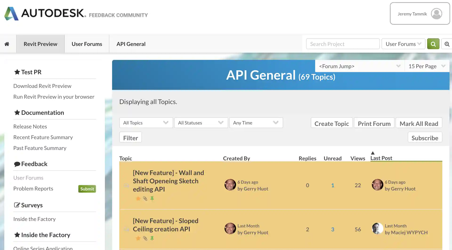 Feedback Community Preview Release Feedback Community Preview Release