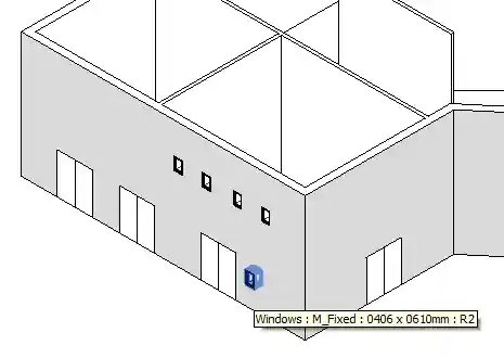 Walls with doors and windows