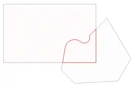 New floor created using intersection result