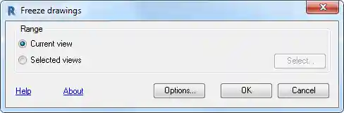 Freeze Drawing main dialogue