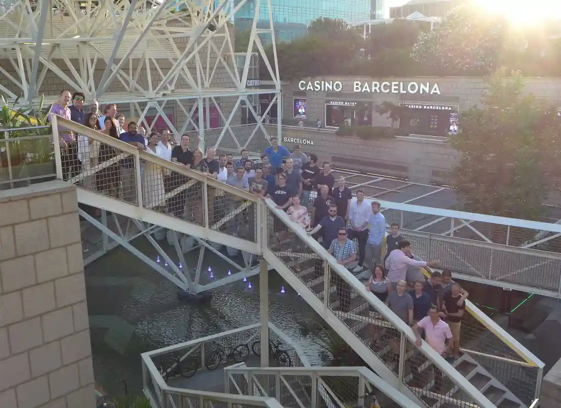 Forge accelerator celebratory dinner in Marina Bay