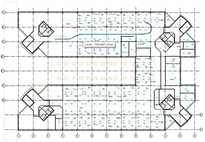 HoloGuide exit path plan view