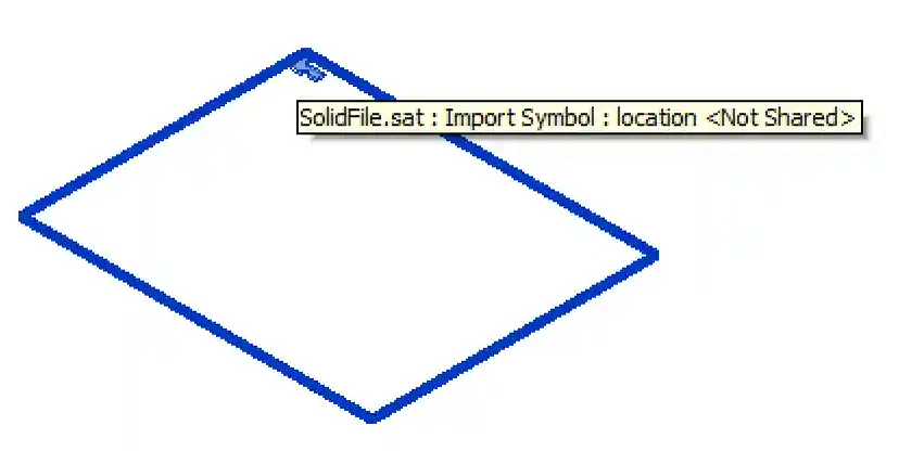 SAT file import extents