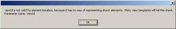 Invalid view id