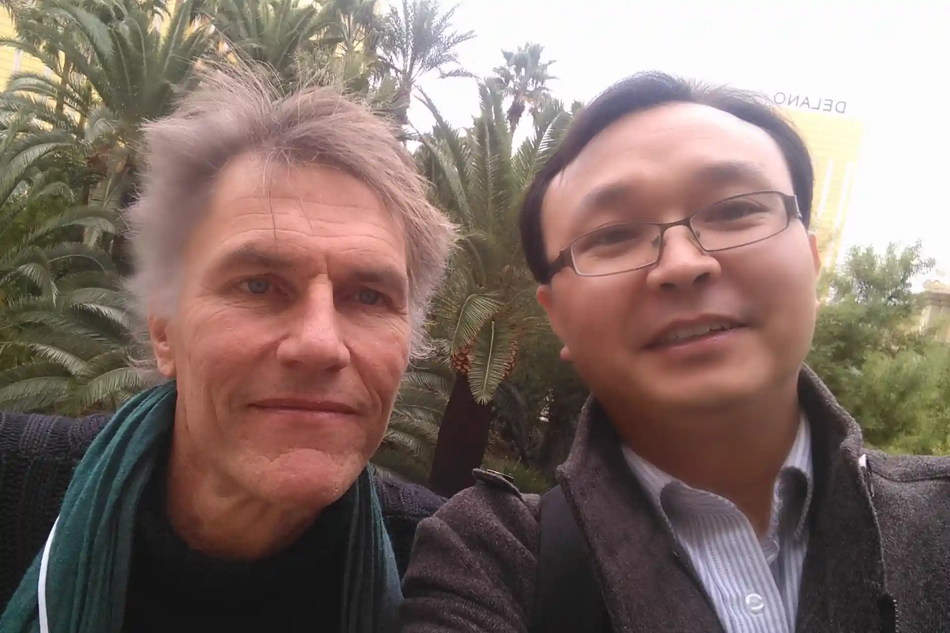 Joe Ye and Jeremy at AU