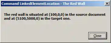 Red wall location in target document B
