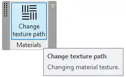 Ribbon panel and command