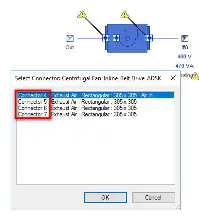MEP connector number