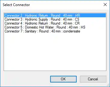 MEP connector number