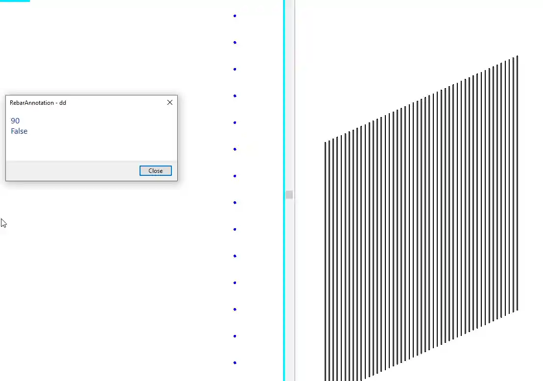 IsRebarInSection IsRebarInSection