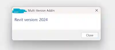 Multi-verxsion add-in