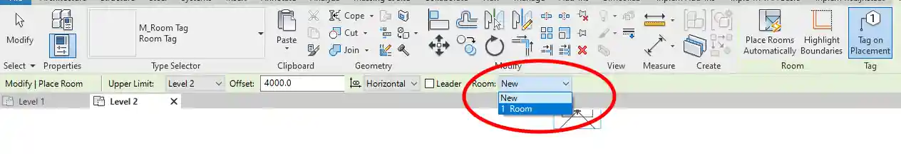 New unplaced room New unplaced room