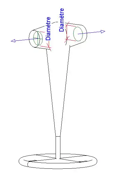 Pipe connectors in family