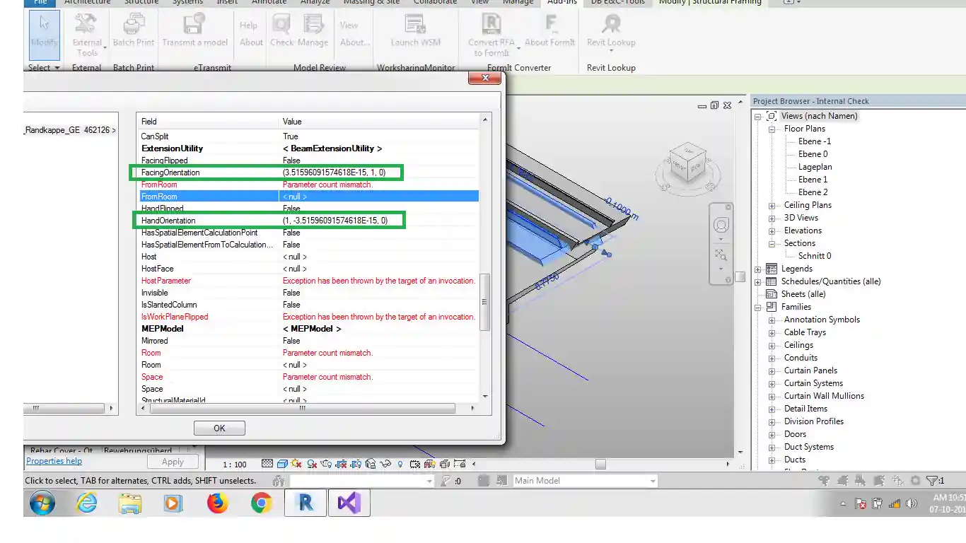 Placing an instance along an edge