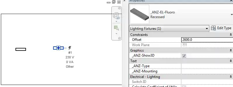 Light fixture copy properties